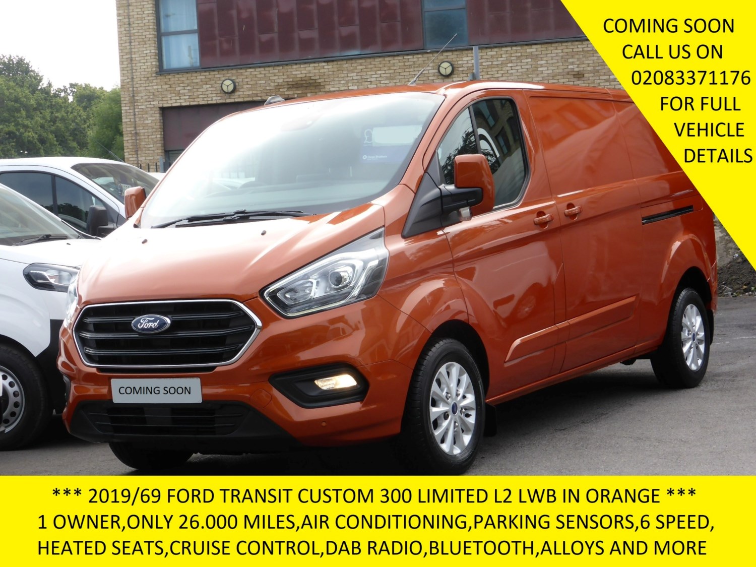 Ford Transit Custom Listing Image