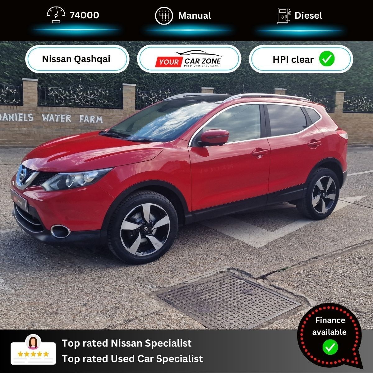 Nissan Qashqai Listing Image