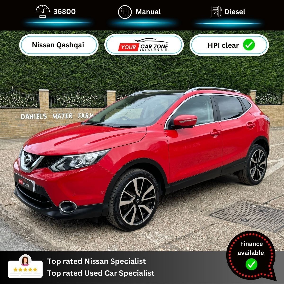 Nissan Qashqai Listing Image