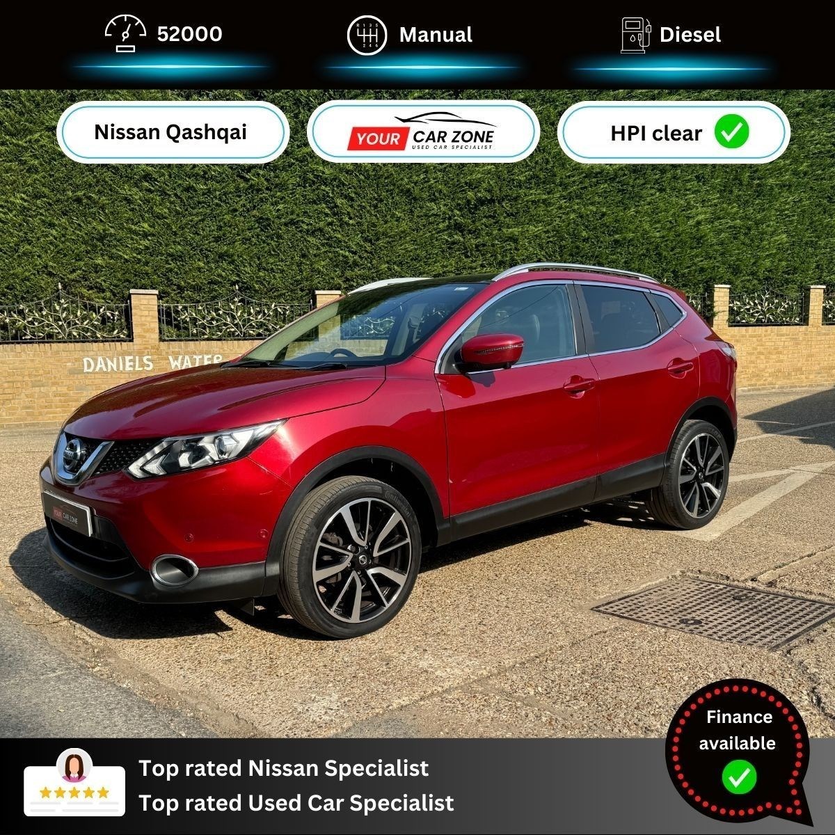 Nissan Qashqai Listing Image