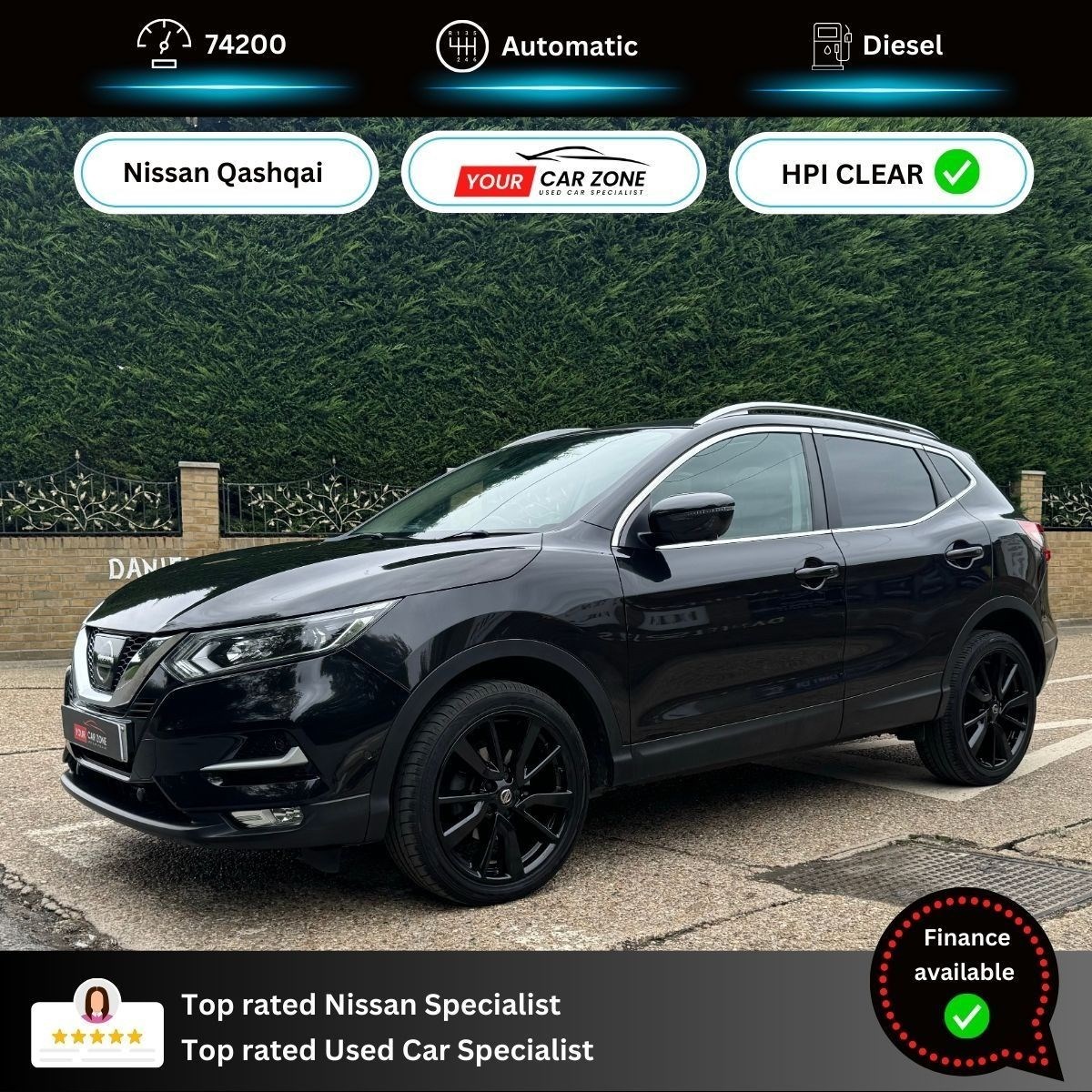 Nissan Qashqai Listing Image