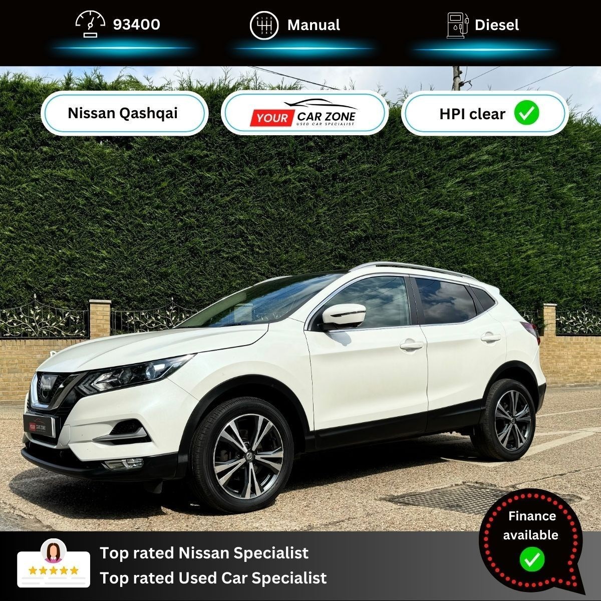 Nissan Qashqai Listing Image