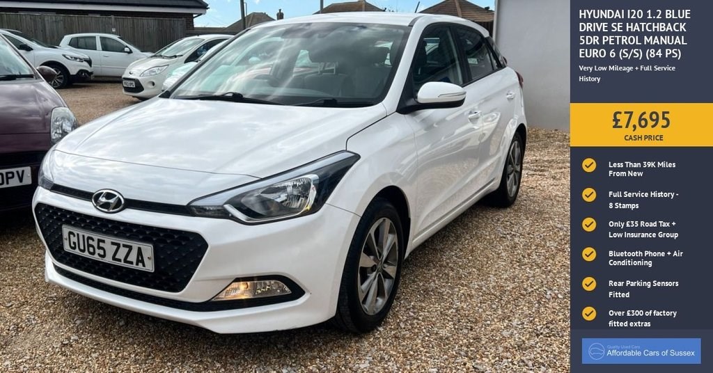 Hyundai i20 Listing Image