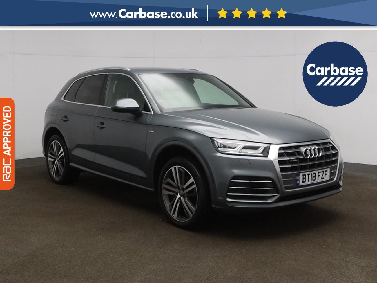(2018) Audi Q5 2.0 TDI Quattro S Line 5dr S Tronic - SUV 5 Seats Satellite Navigation - Luxurious Leather - Apple CarPlay - Android Auto