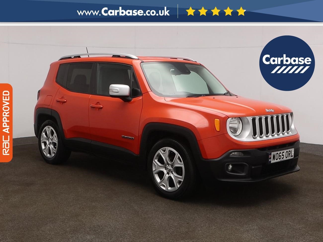 (2016) Jeep Renegade 1.6 Multijet Limited 5dr - SUV 5 Seats Satellite Navigation - Luxurious Leather - Lane Departure Warning - Parking Sensors