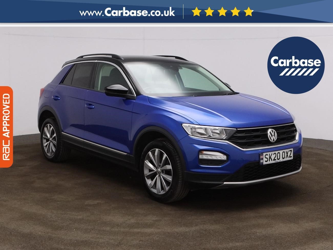 (2020) Volkswagen T-Roc 1.0 TSI Design 5dr - SUV 5 Seats Adaptive Cruise Control - Apple CarPlay - Android Auto - Lane Departure Warning