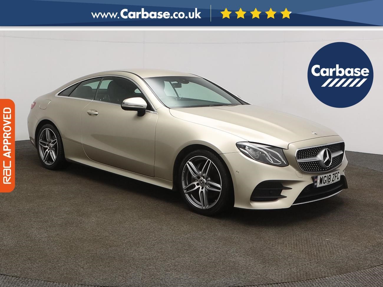 (2018) Mercedes-Benz E Class E220d AMG Line 2dr 9G-Tronic Satellite Navigation - Luxurious Leather - Rear Camera - Parking Sensors