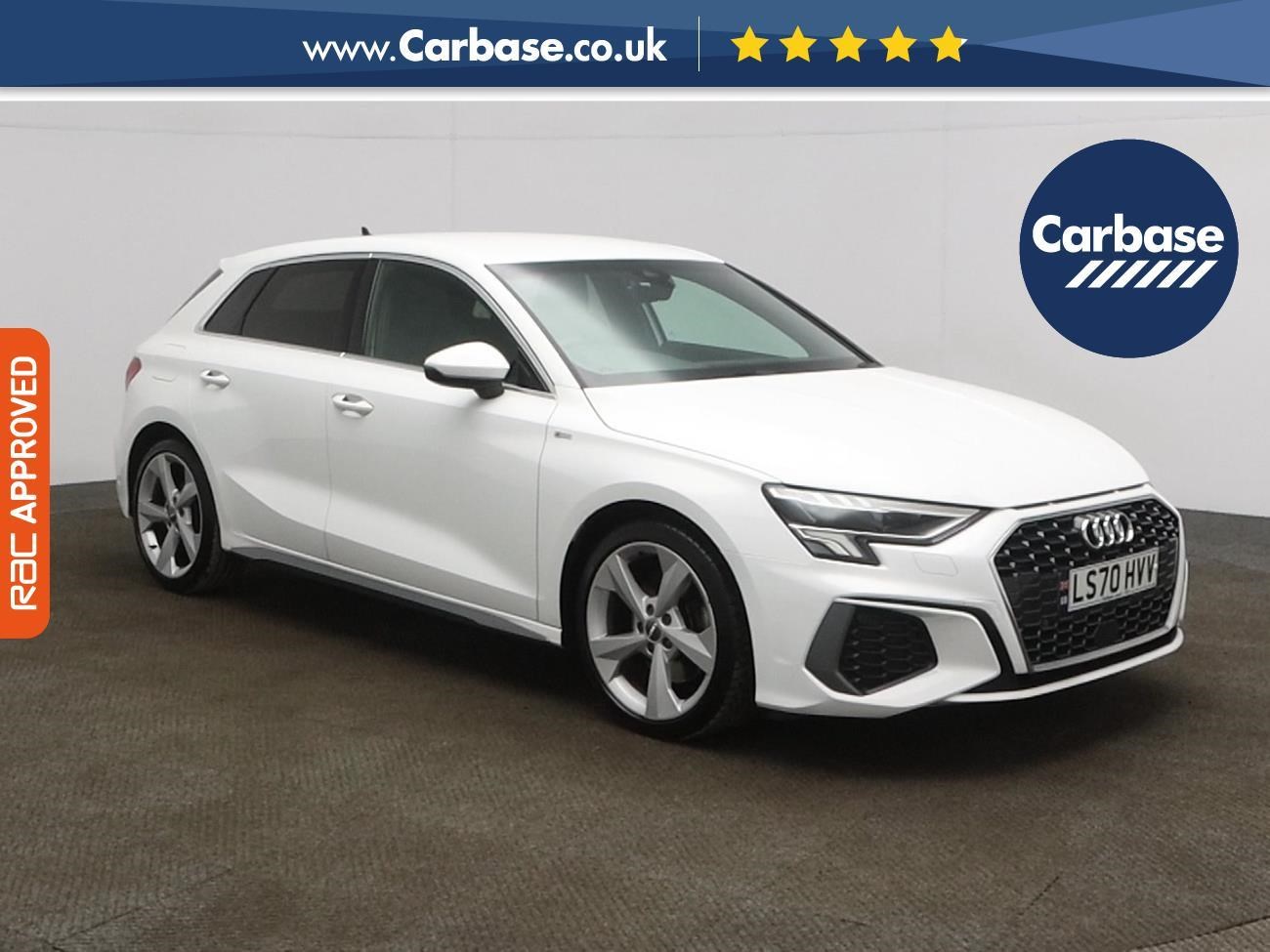 (2020) Audi A3 35 TFSI S Line 5dr Luxurious Leather - LED Headlights - Parking Sensors - Bluetooth Connectivity