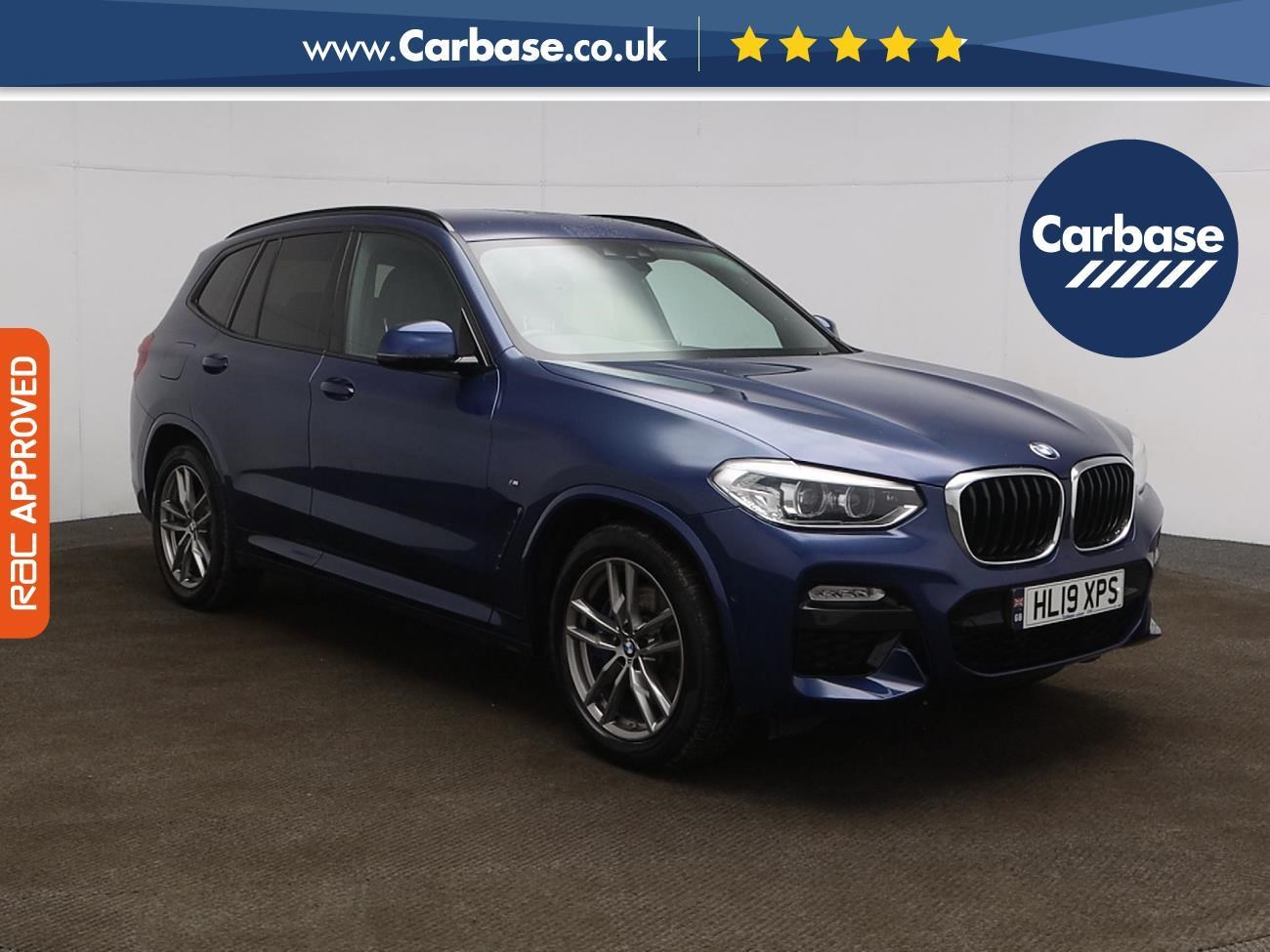 (2019) BMW X3 xDrive30d M Sport 5dr Step Auto - SUV 5 Seats Satellite Navigation - Luxurious Leather - Rear Camera - Parking Sensors