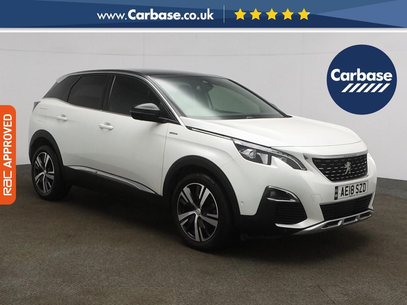 (2018) Peugeot 3008 1.2 PureTech GT Line 5dr - SUV 5 Seats Satellite Navigation - I-Cockpit - Apple CarPlay - Rear Camera