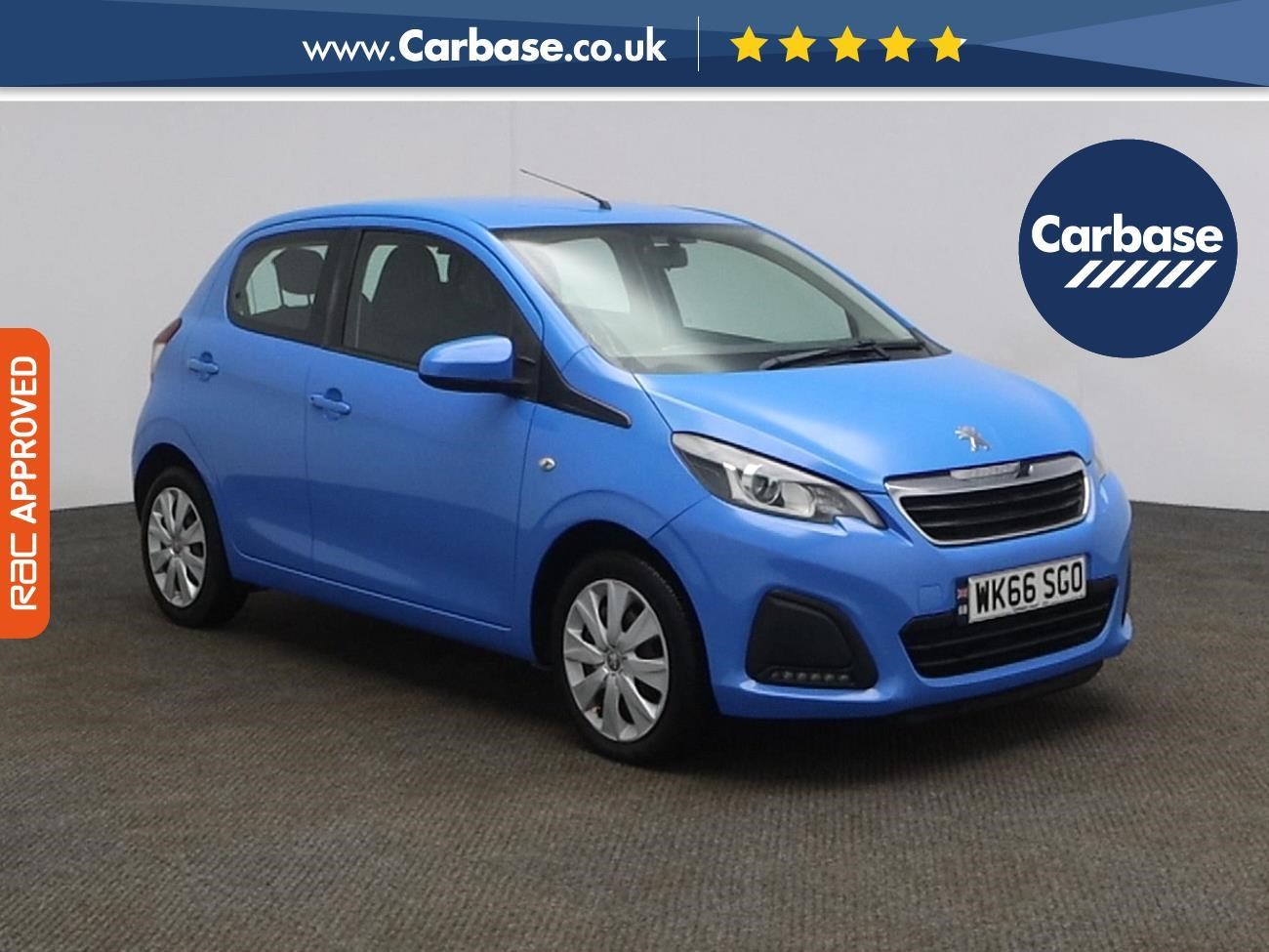 (2016) Peugeot 108 1.0 Active 5dr Electric Sunroof - Bluetooth Connectivity - DAB Radio - Aux Mp3 Input