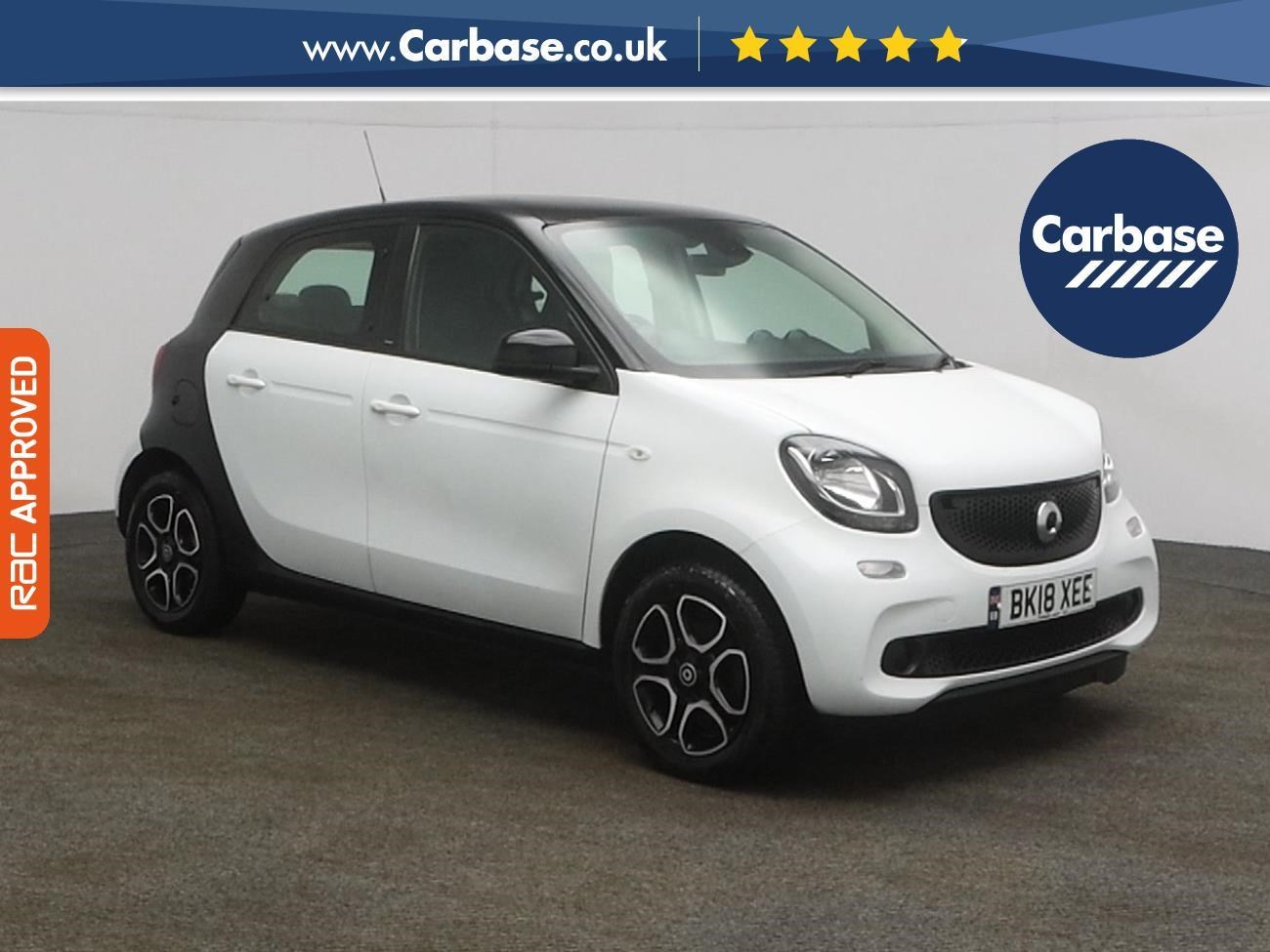(2018) smart forfour 1.0 Prime 5dr Auto Luxurious Leather - Bluetooth Connectivity - Aux Mp3 Input - USB Input