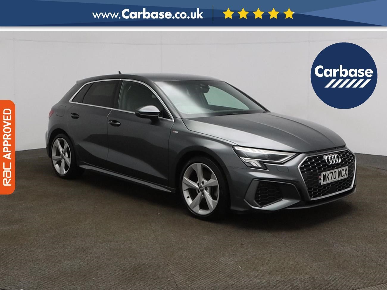 (2020) Audi A3 30 TFSI S Line 5dr Satellite Navigation - Luxurious Leather - Apple CarPlay - Android Auto