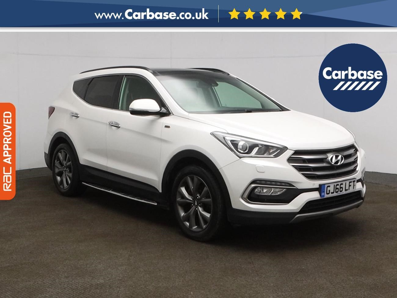 (2016) Hyundai Santa Fe 2.2 CRDi Blue Drive Wiggins Ed 5dr SUV - 7 Seats Panoramic Roof - Satellite Navigation - Luxurious Leather - Rear Camera