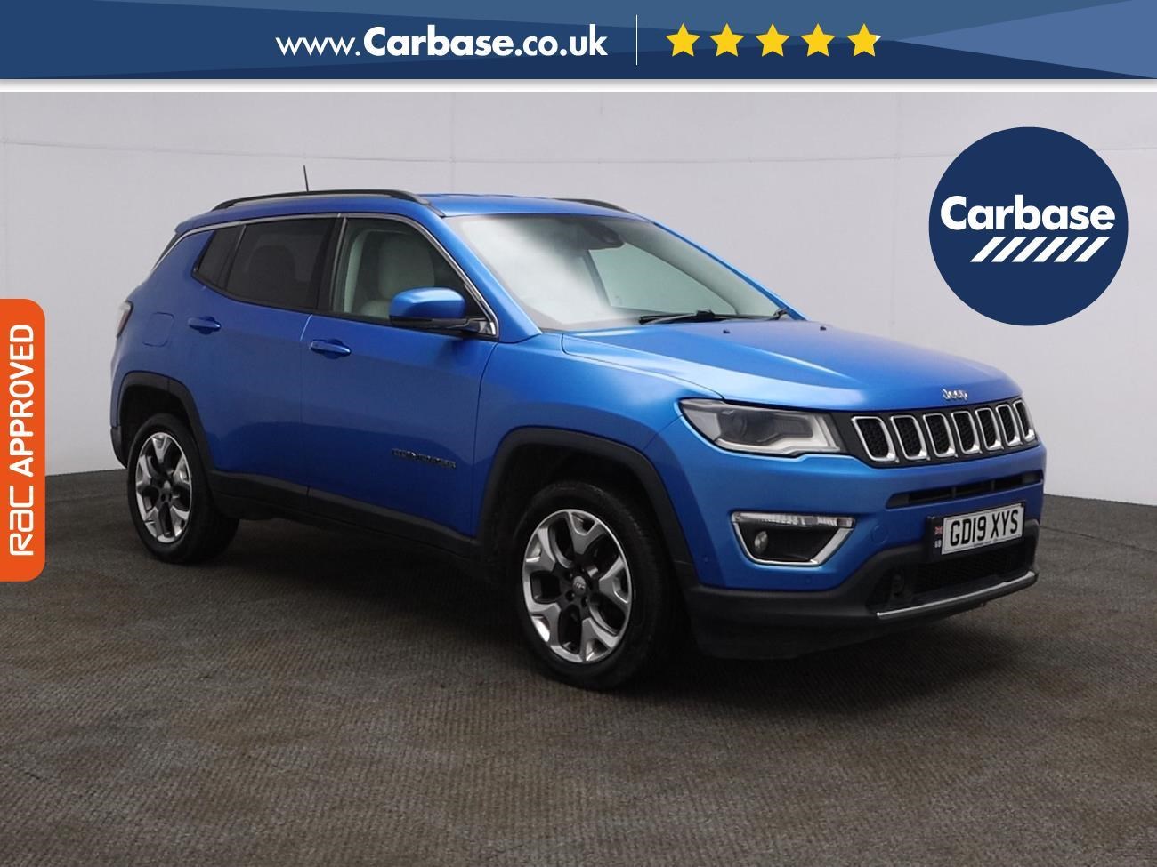 (2019) Jeep Compass 2.0 Multijet 170 Limited 5dr Auto - SUV 5 Seats Satellite Navigation - Luxurious Leather - Apple CarPlay - Rear Camera