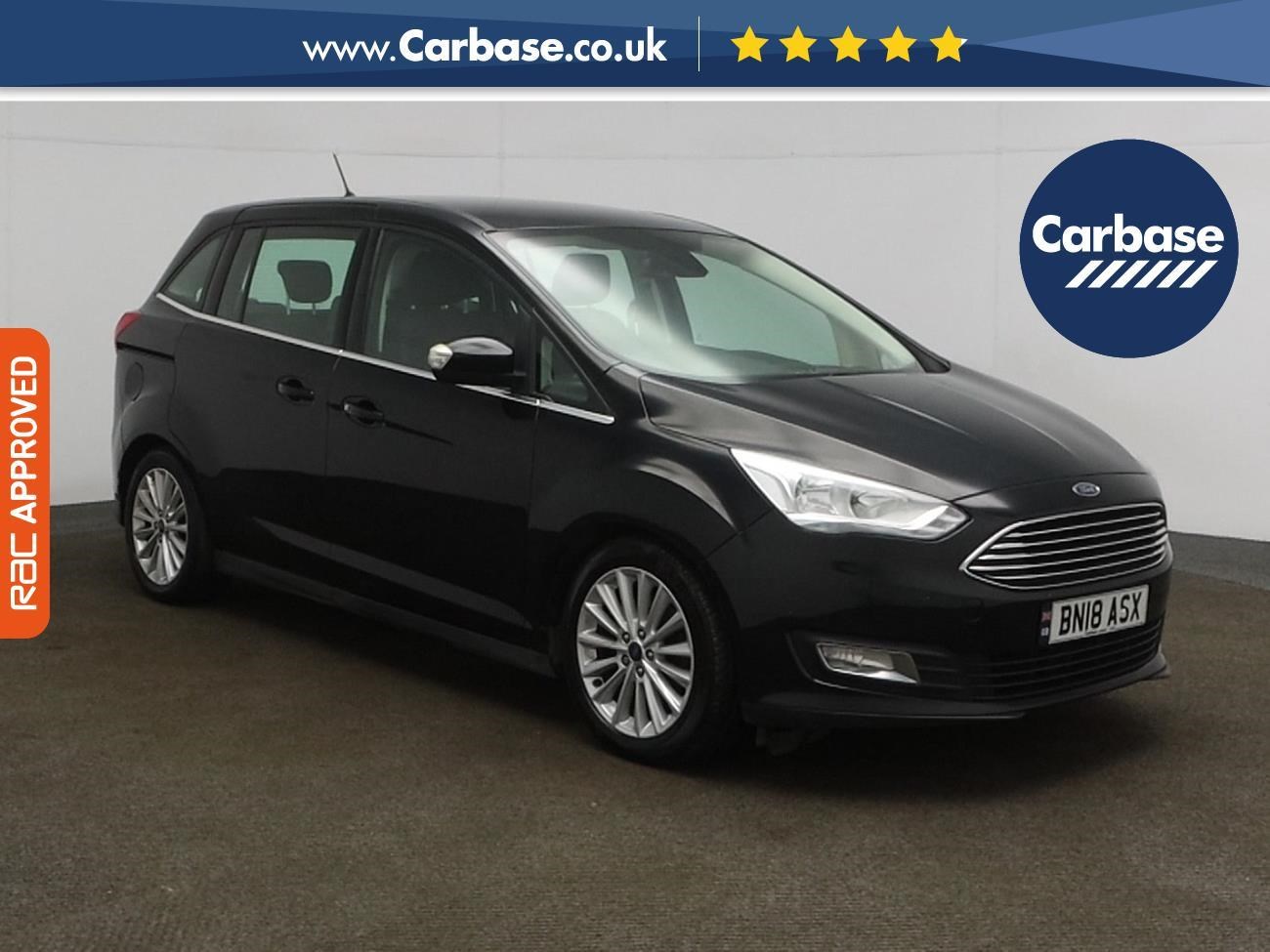 (2018) Ford Grand C-Max 1.5 TDCi Titanium 5dr - MPV 7 Seats LED Headlights - DAB Radio - USB Input - Rain Sensor