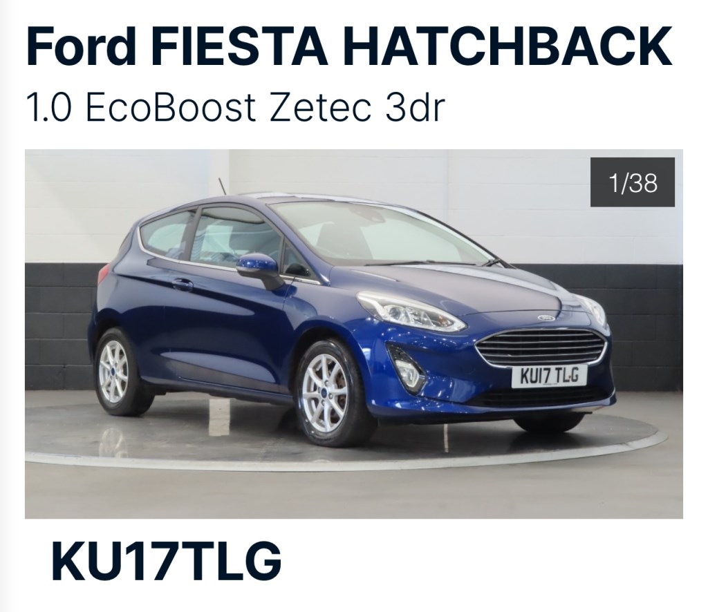 Ford Fiesta Listing Image