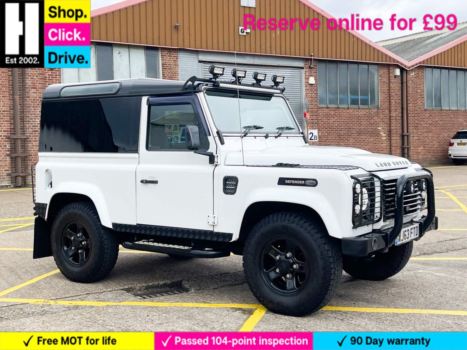 Land Rover Defender 90 Listing Image