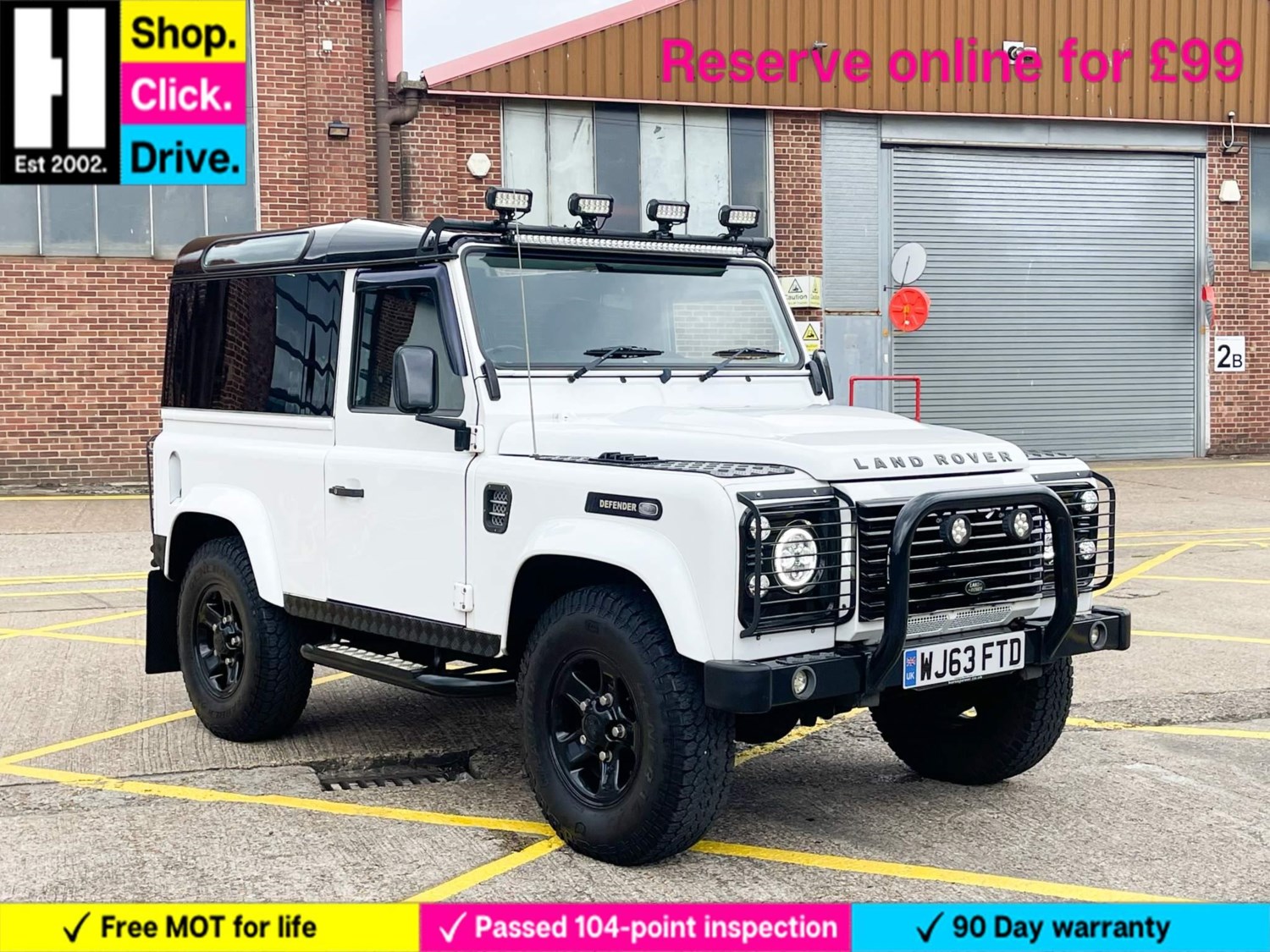 Land Rover Defender 90 Listing Image