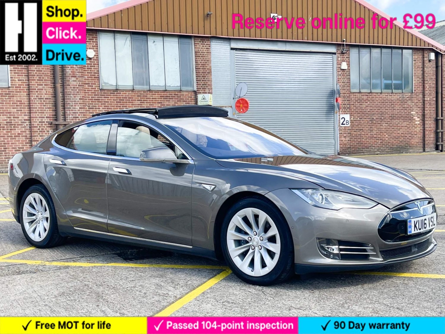 Tesla Model S Listing Image