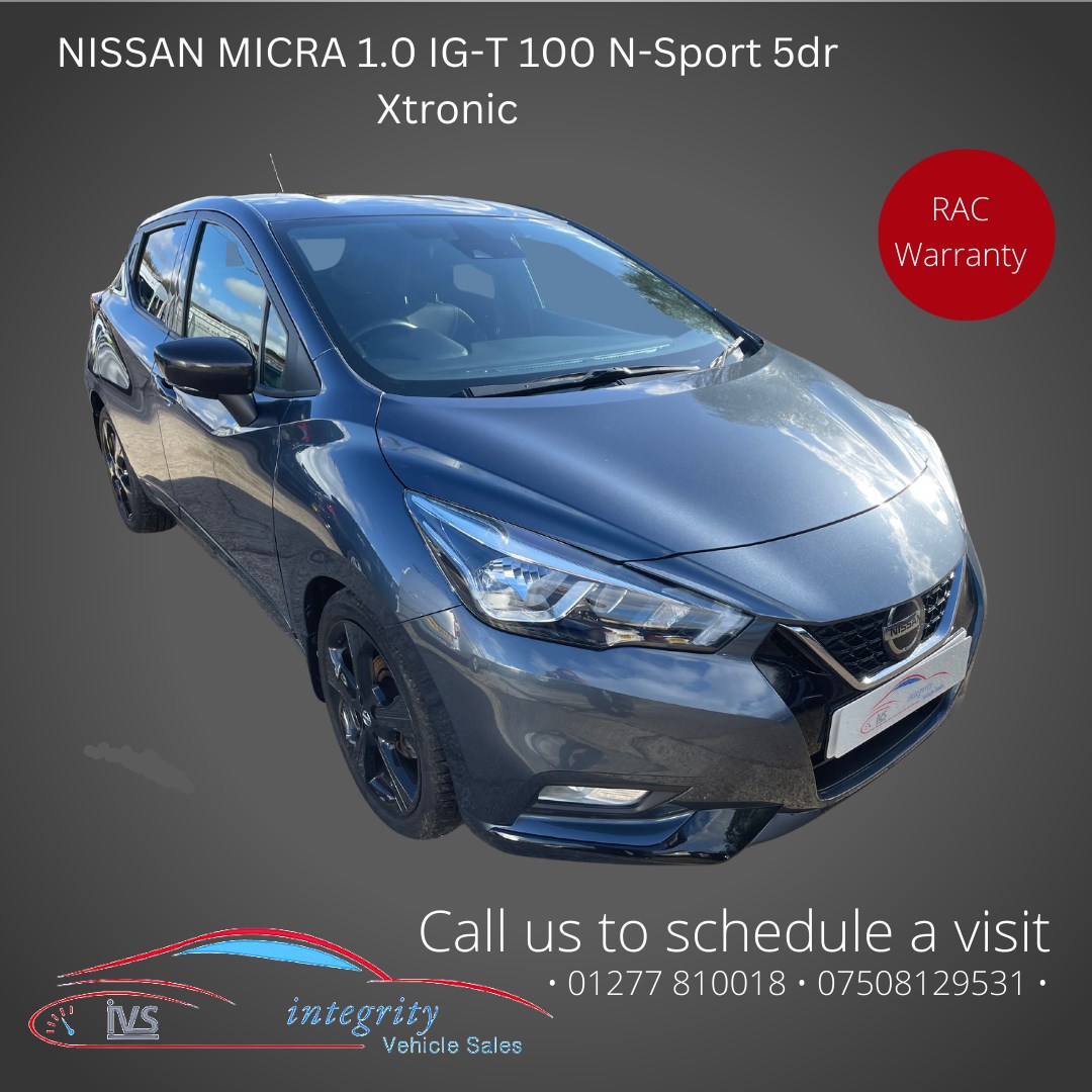 2021 used Nissan Micra 1.0 IG-T 100 N-Sport 5dr Xtronic