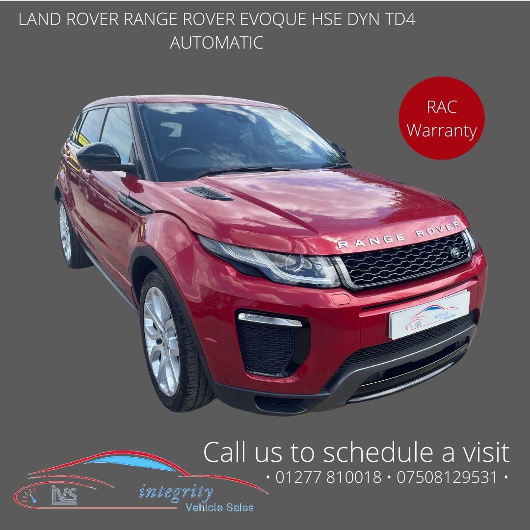 Land Rover Range Rover Evoque Listing Image