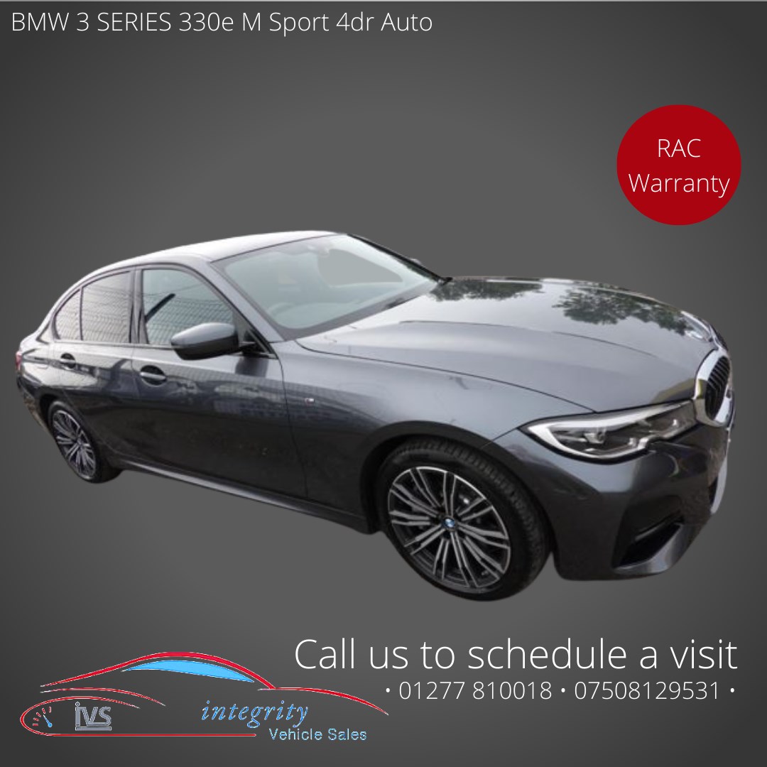 2021 used BMW 3 Series 330e M Sport 4dr Auto