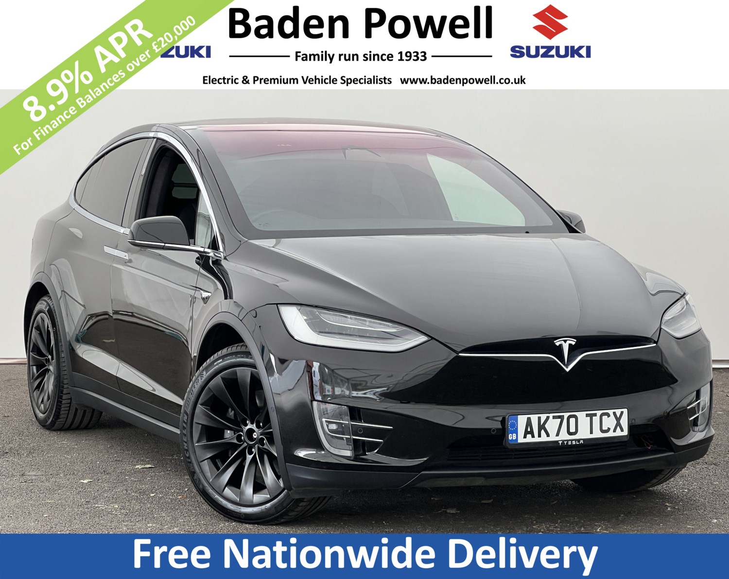 Tesla Model X Listing Image