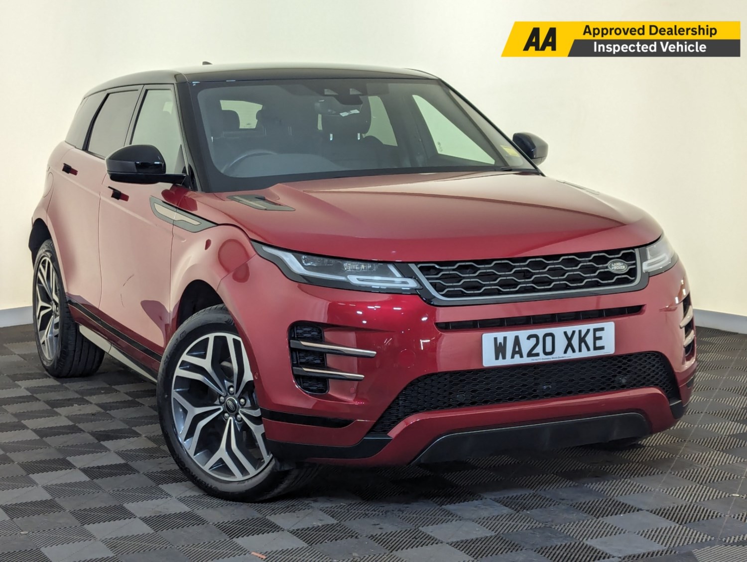 2020 used Land Rover Range Rover Evoque 2.0 D180 R-Dynamic SE 5dr Auto