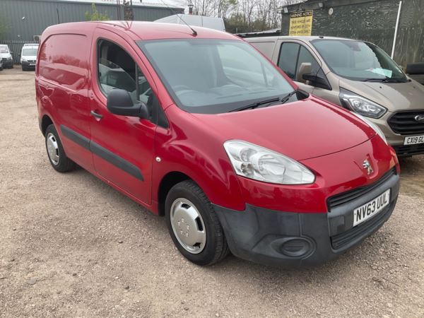 2014 (63) Peugeot Partner 850 S 1.6 HDi 92 Van For Sale In Leicester, Leicestershire