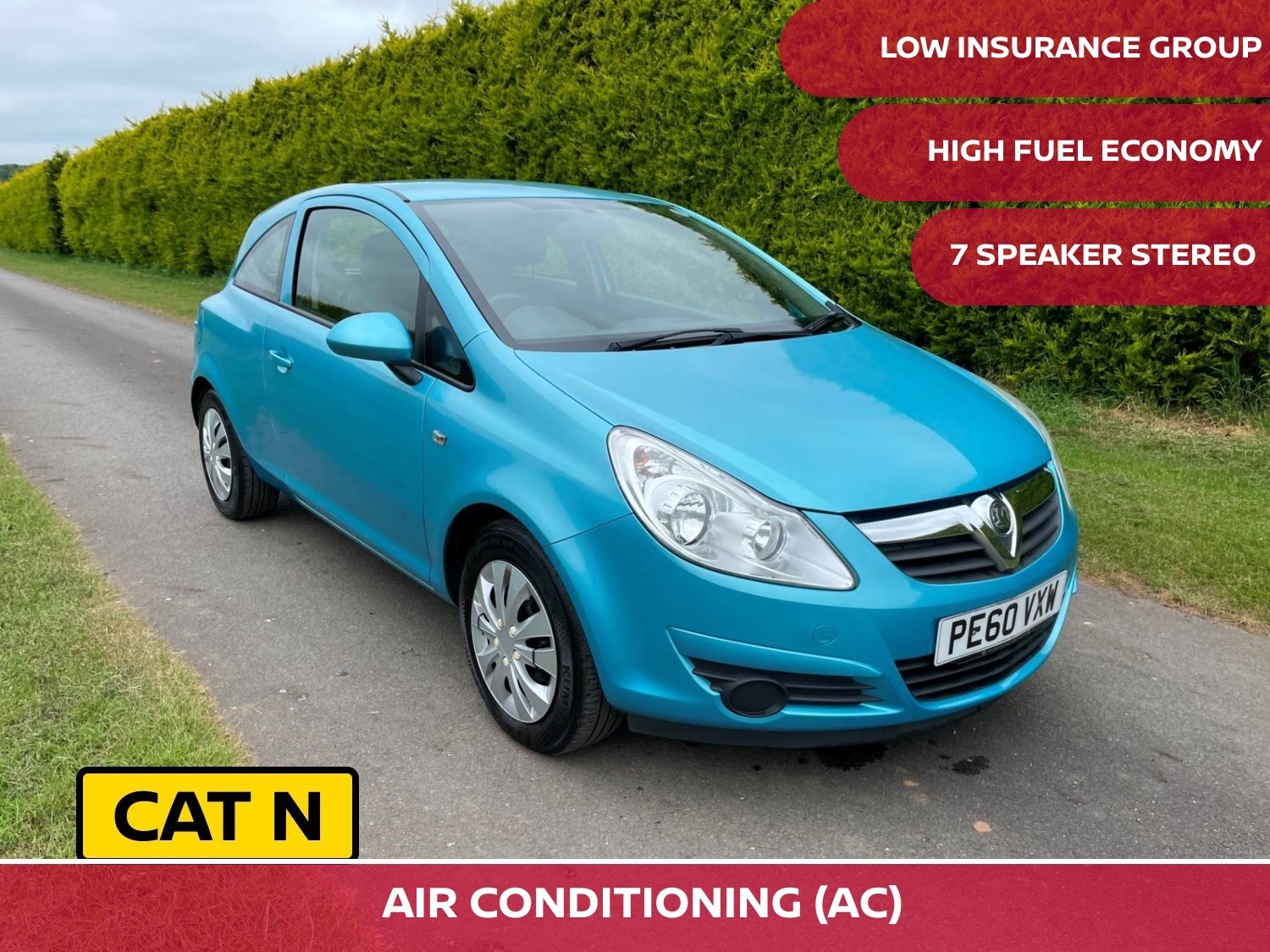 Vauxhall Corsa 1.2i 16V [85] Exclusiv 3dr [AC]