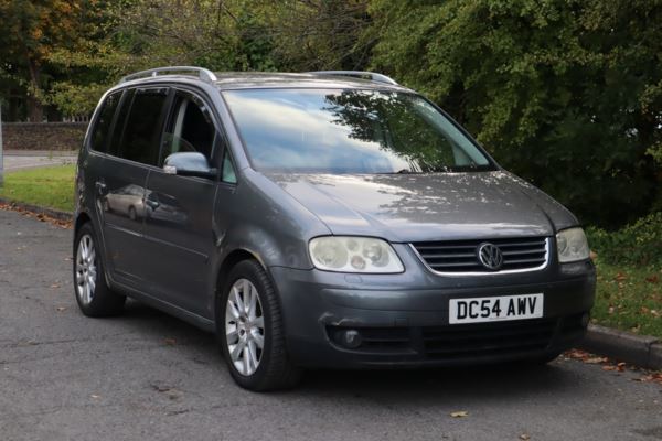 2004 54 Volkswagen Touran 2.0 TDI PD Sport 5dr DSG [7 Seat] 5 Doors MPV