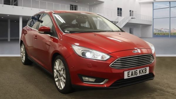2016 (16) Ford Focus 1.0 EcoBoost 125 Titanium X 5dr + ZERO DEPOSIT 219 P/MTH + NAV / LEATHER ++ For Sale In Gloucester, Gloucestershire