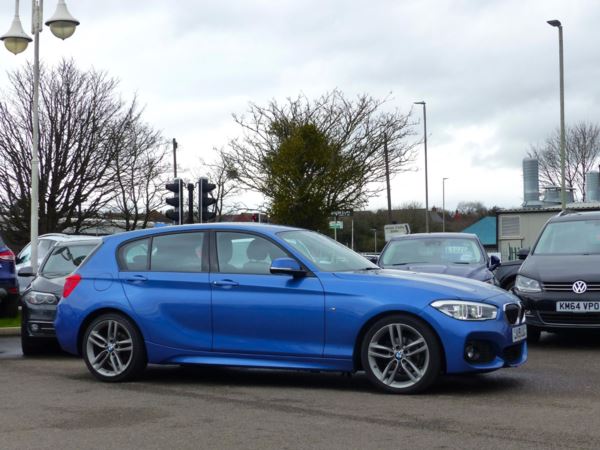 2019 (19) BMW 1 Series 116d M Sport 5dr ++ ZERO DEPOST 310 P/MTH + SAT NAV / LEATHER / ULEZ / DAB For Sale In Gloucester, Gloucestershire