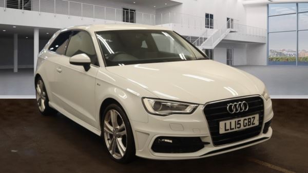 2015 (15) Audi A3 2.0 TDI S Line 3dr S Tronic + ZERO DEPOSIT 302 P/MTH + ULEZ / 35 TAX / DAB For Sale In Gloucester, Gloucestershire