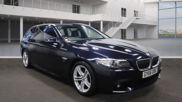 2016 (66) BMW 5 Series 520d [190] M Sport 5dr Step Auto ++ MEDIA PACK / LEATHER / CAMERA / ULEZ ++ For Sale In Gloucester, Gloucestershire