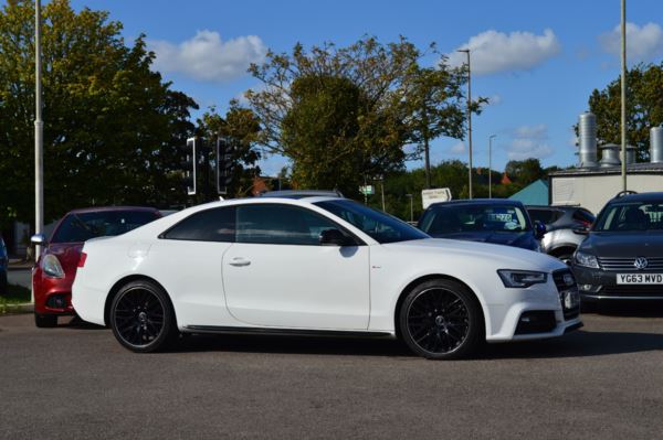 2016 (16) Audi A5 2.0 TDI 190 Black Edition Plus 2dr SUNROOF / LEATHER / NAV / 19 INCH ALLOYS For Sale In Gloucester, Gloucestershire