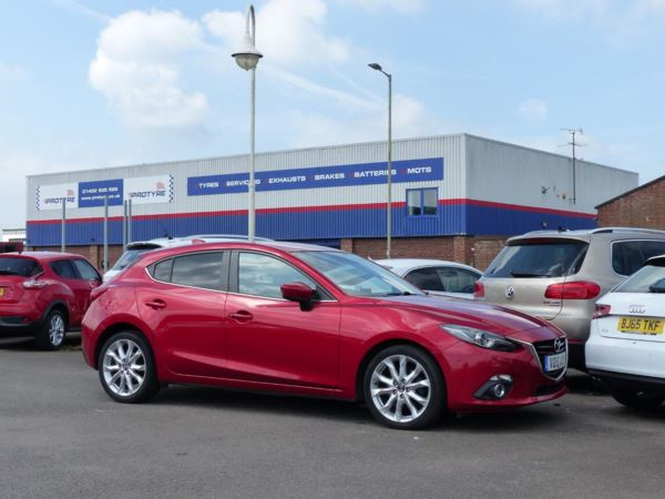 2015 (15) Mazda 3 2.0 Sport Nav 5dr ++ SAT NAV / ULEZ / 35 TAX / BOSE / LEATHER ++ For Sale In Gloucester, Gloucestershire