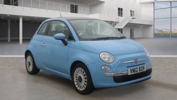2012 (12) Fiat 500 1.2 Lounge 3dr + ZERO DEPOSIT 124 P/MTH + 35 TAX / ULEZ / PANROOF / FSH + For Sale In Gloucester, Gloucestershire
