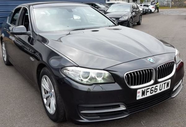 2016 (66) BMW 5 Series 520d 190 SE 4dr Step Auto ++ LEATHER / SAT NAV / 20 TAX / ULEZ / DAB ++ For Sale In Gloucester, Gloucestershire