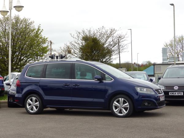 2017 (67) SEAT Alhambra 2.0 TDI CR Ecomotive Xcellence 150 5dr ++ PAN ROOF / NAV / LEATHER / ULEZ For Sale In Gloucester, Gloucestershire