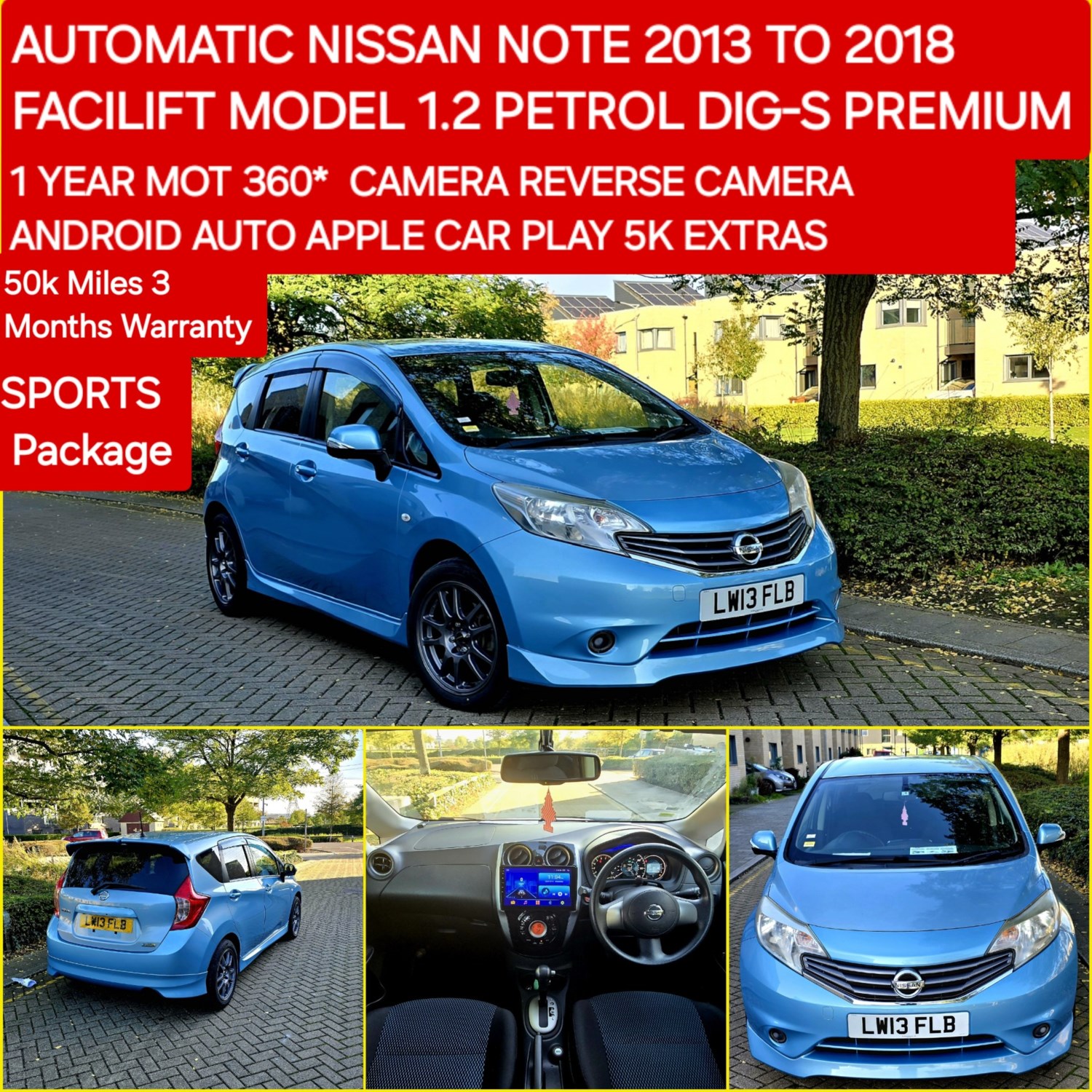 Nissan Note Listing Image