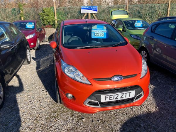 2012 (12) Ford Fiesta 1.6 Zetec S 3dr For Sale In Plymstock, Plymouth