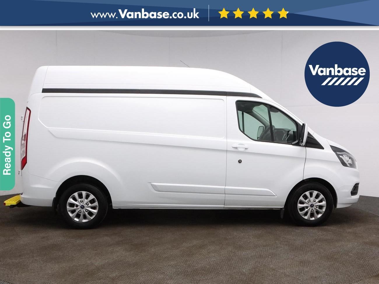 (2019) Ford Transit Custom 2.0 EcoBlue 170ps Limited Auto Long Wheelbase L2H2 High Roof Van Euro 6 - Air Conditioning - Bluetooth Connection - Cruise Control - Racking - Apple CarPlay