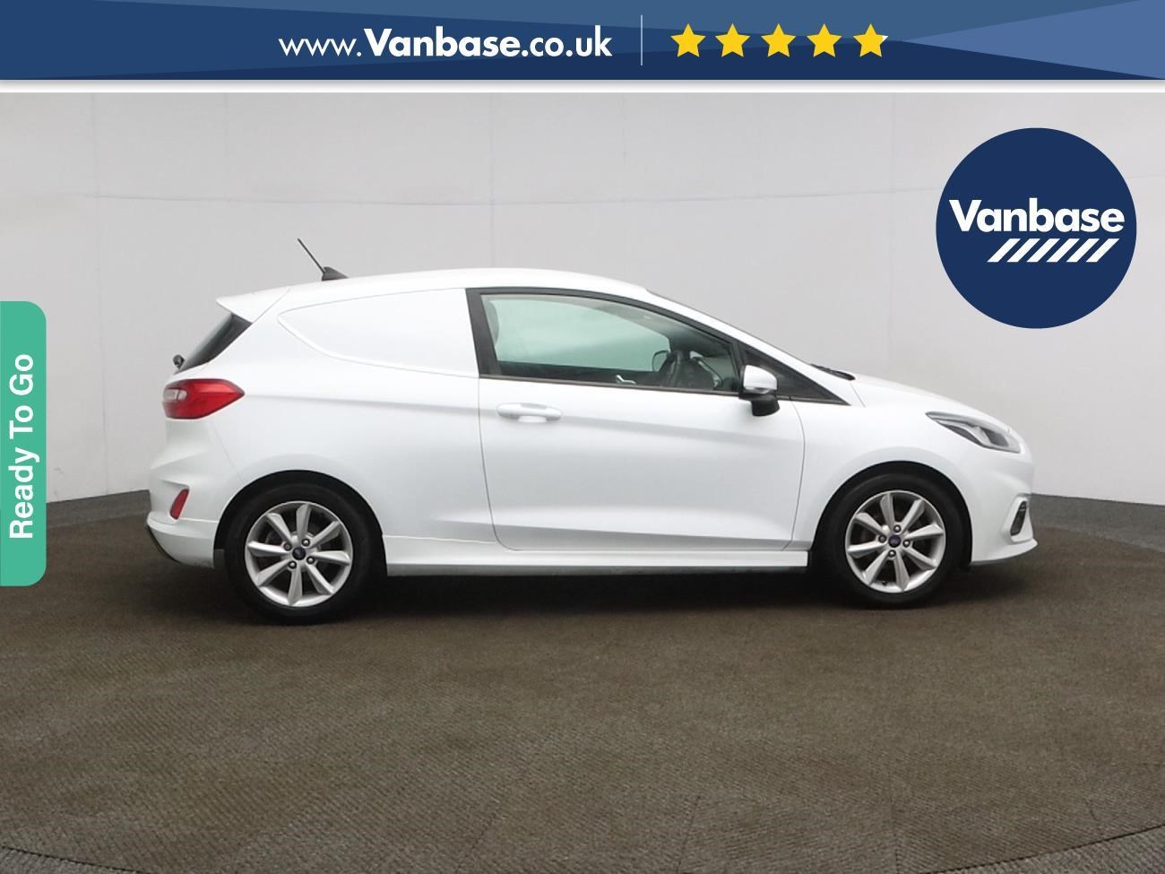 (2019) Ford Fiesta 1.5 TDCi 85 Sport Short Wheelbase L1H1 Low Roof Van Euro 6 - Air Conditioning - Bluetooth Connection - Alloy Wheels - Parking Sensors - Bulkhead