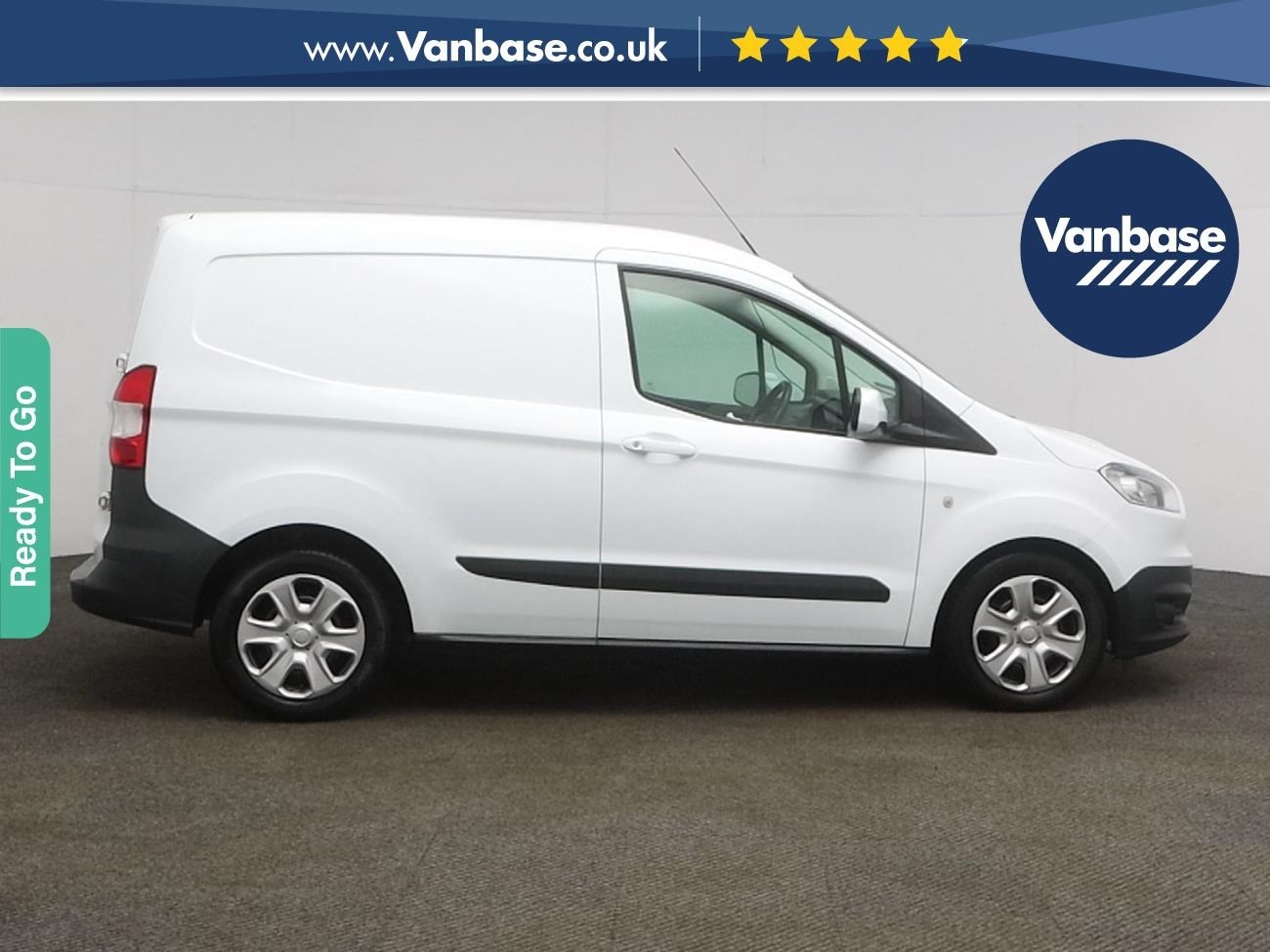 (2018) Ford Transit Courier 1.5 TDCi 95ps Trend Short Wheelbase L1H1 Low Roof Van Euro 6 - Air Conditioning - Bluetooth Connection - Bulkhead - Side Door