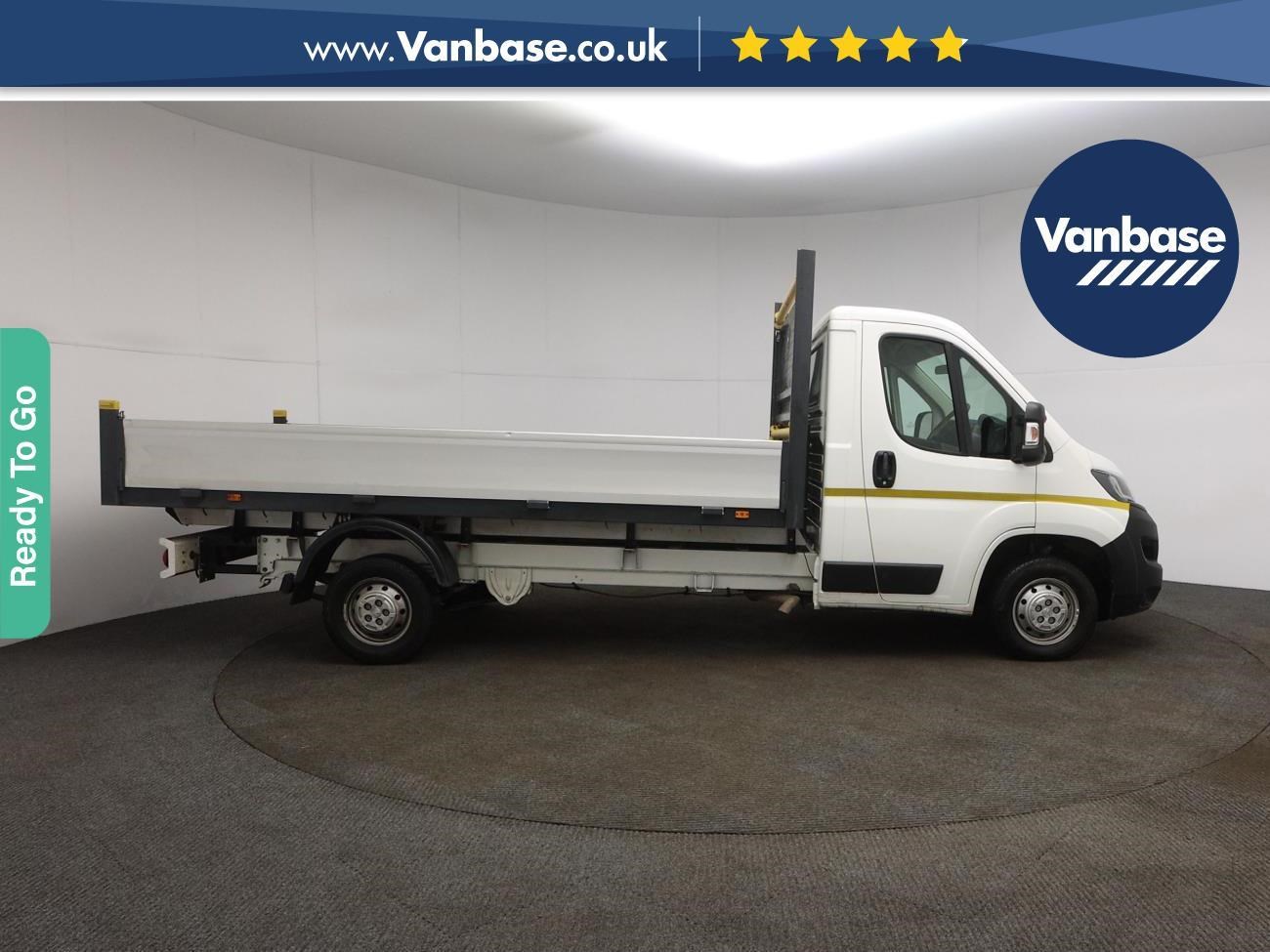 (2021) Peugeot Boxer 2.2 BlueHDi Dropside 140ps Extra Long Wheelbase L4H1 Low Roof Van Euro 6 - Air Conditioning - Bluetooth Connection - 1 Owner