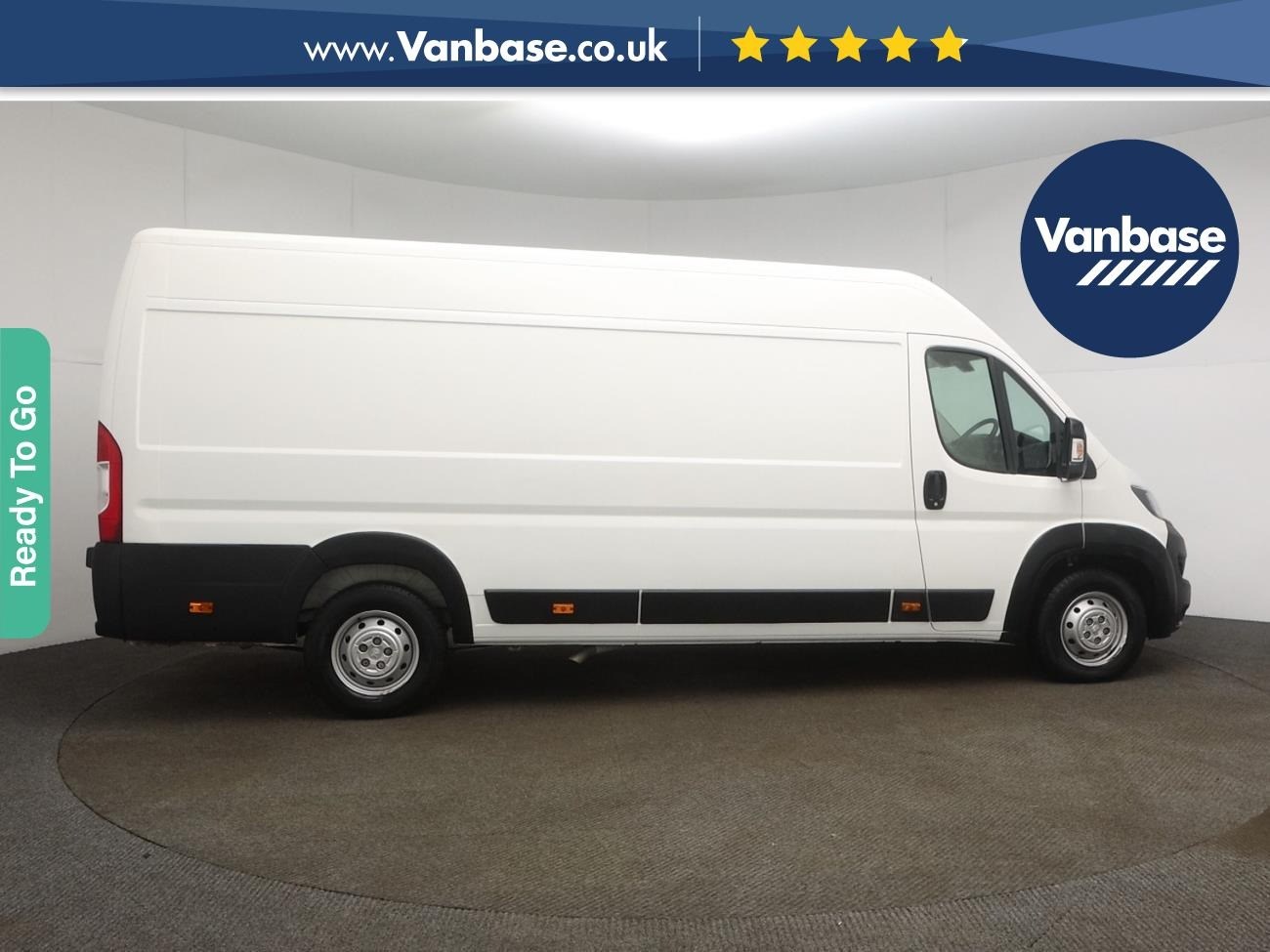 (2021) Peugeot Boxer 2.2 BlueHDi Professional 140ps Extra Long Wheelbase L4H2 Medium Roof Van 3500 GVW - Euro 6 - Bluetooth Connection - Bulkhead - Side Door