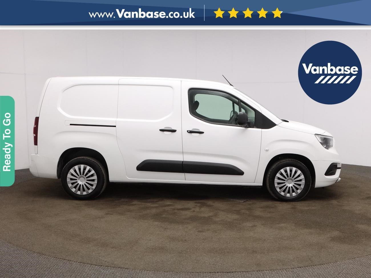 (2020) Vauxhall COMBO CARGO 2300 1.5 Turbo D 100ps Sportive Long Wheelbase L2H1 Low Roof Van Air Conditioning - Euro 6 - Bluetooth Connection - Cruise Control - Parking Sensors - Bulkhead