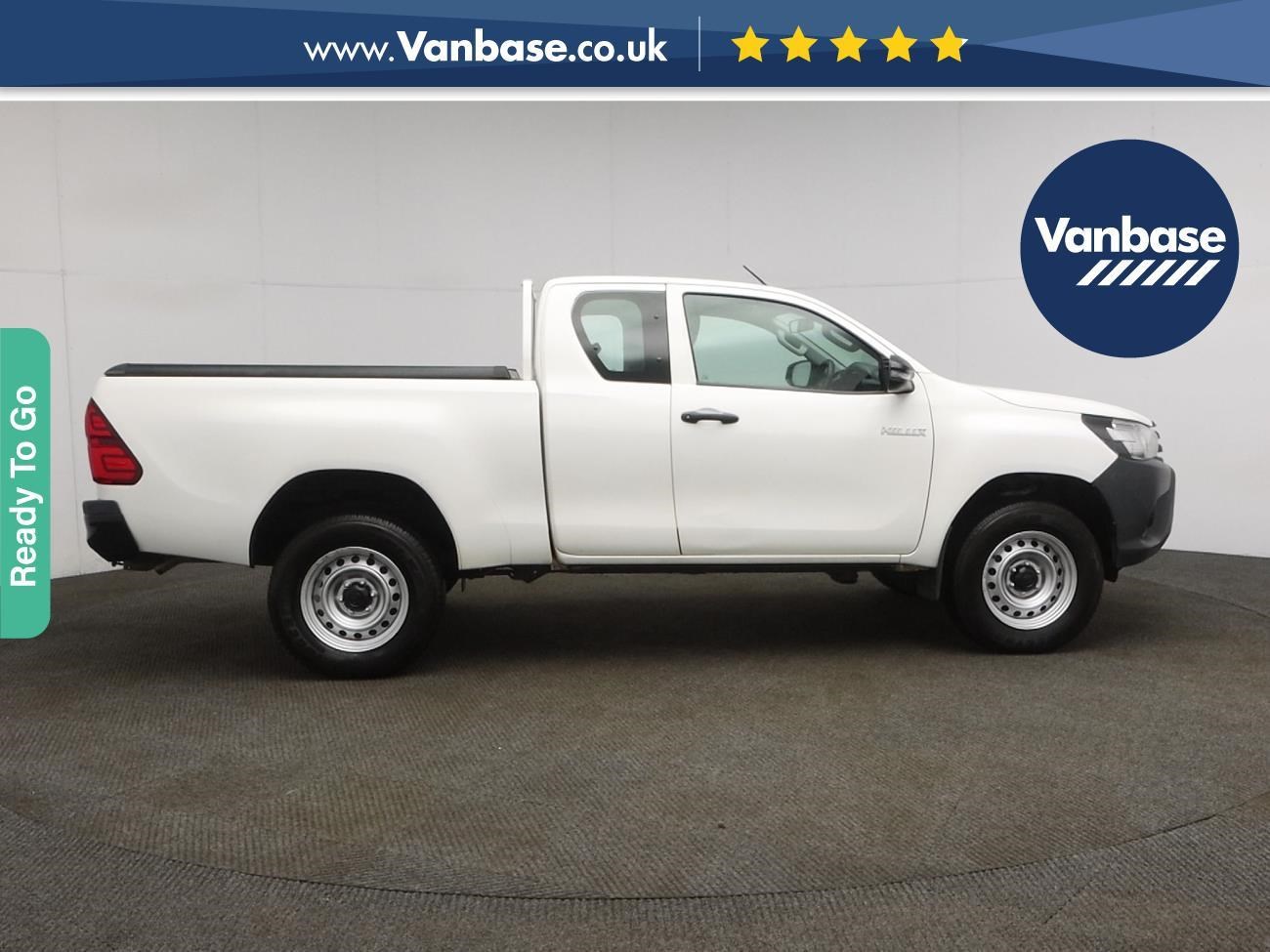 (2018) Toyota Hilux Active Extra Cab Pick Up 2.4 D-4D L1H1 Van Load Liner - Roller Shutter - Euro 6 - Air Conditioning - Bluetooth Connection
